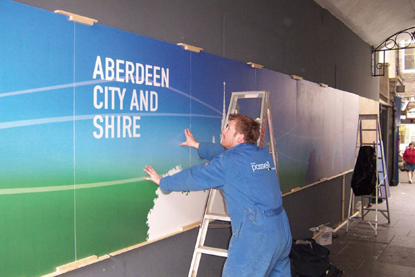 Graphic Treatments Bring Colour and Vitality to Aberdeen's Historical Lanes